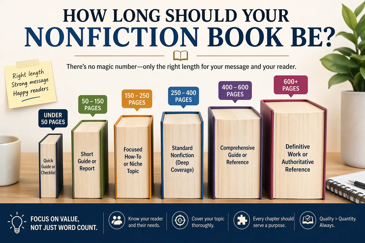 How Long Should a Nonfiction Book be?