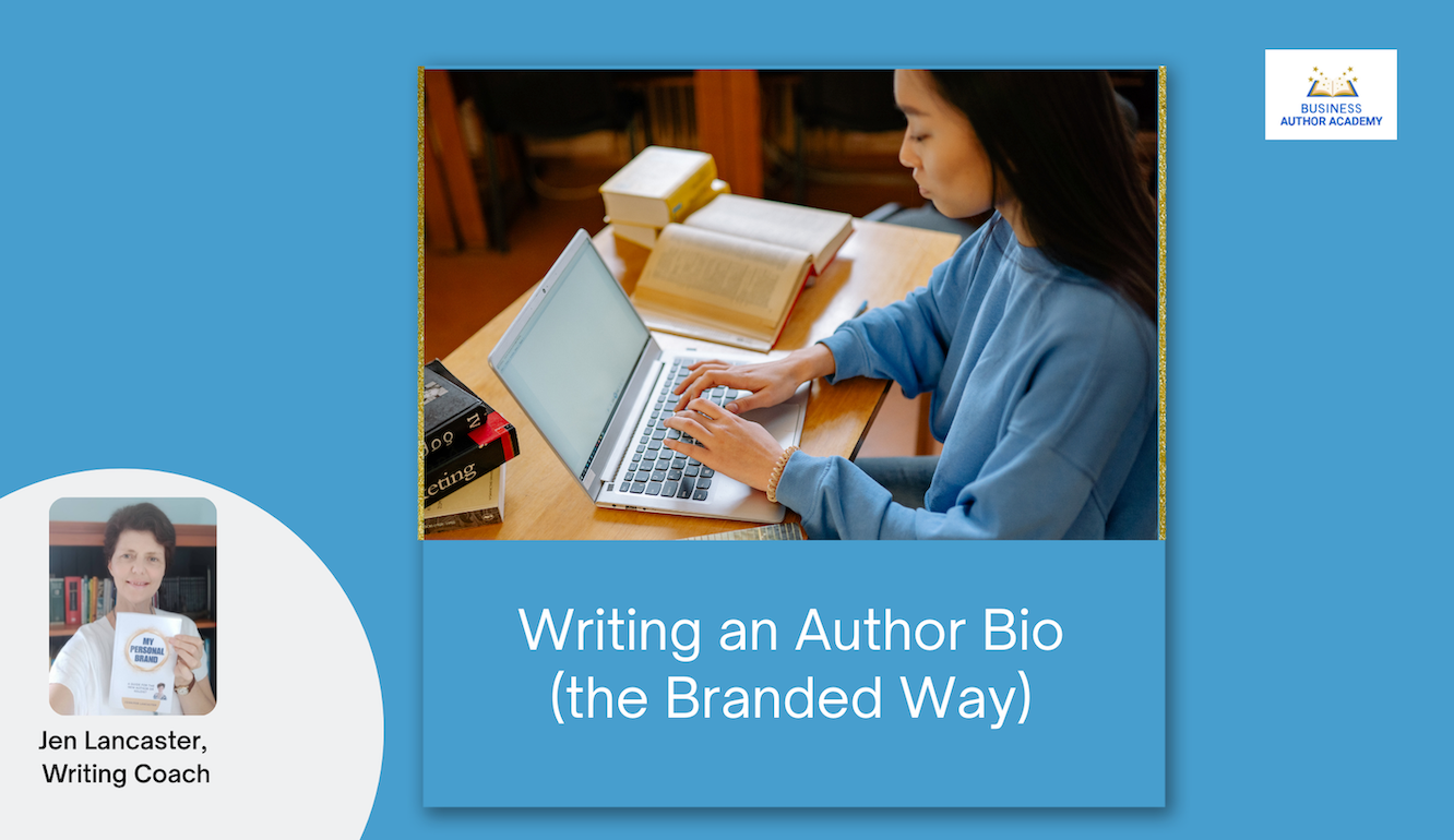 Writing an author bio - the branded way