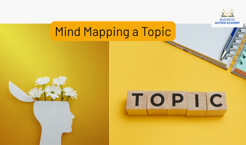 mind mapping a topic book brainstorming