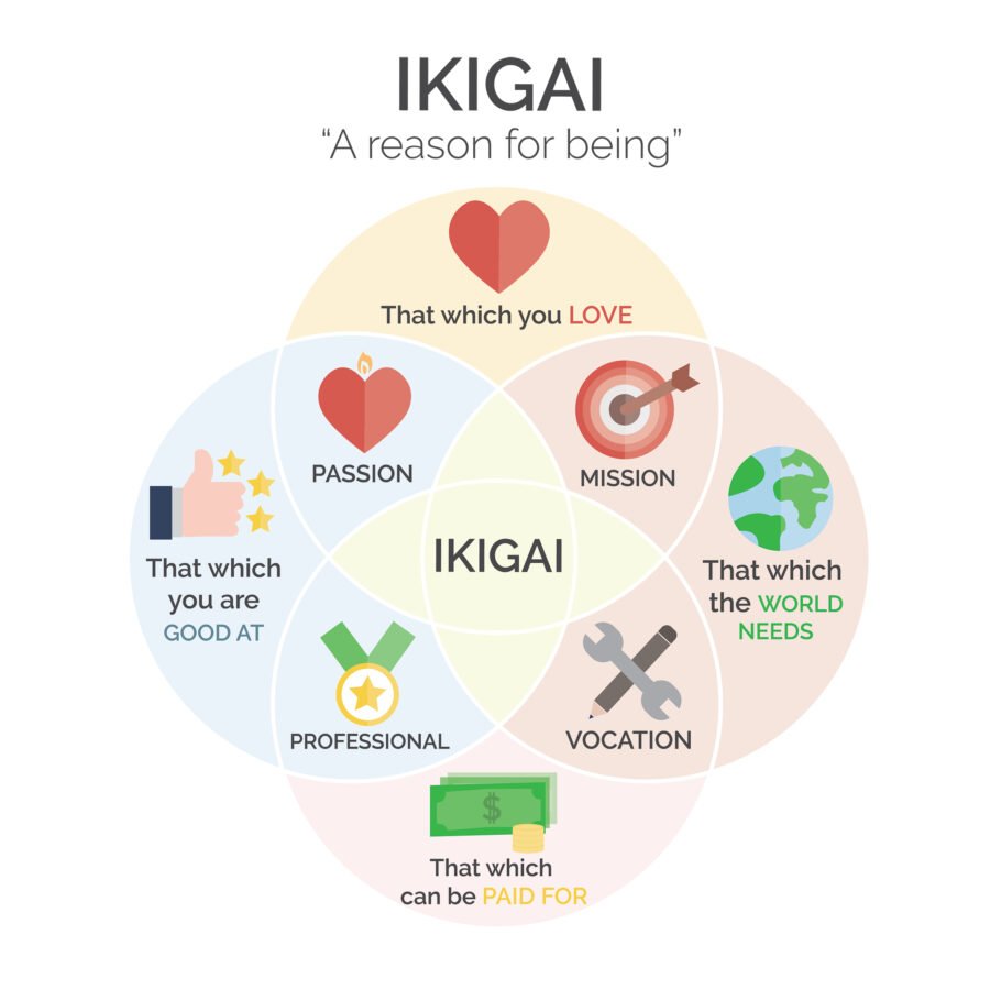Ikigai diagram
