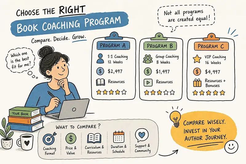 Compare Book Coaching Programs